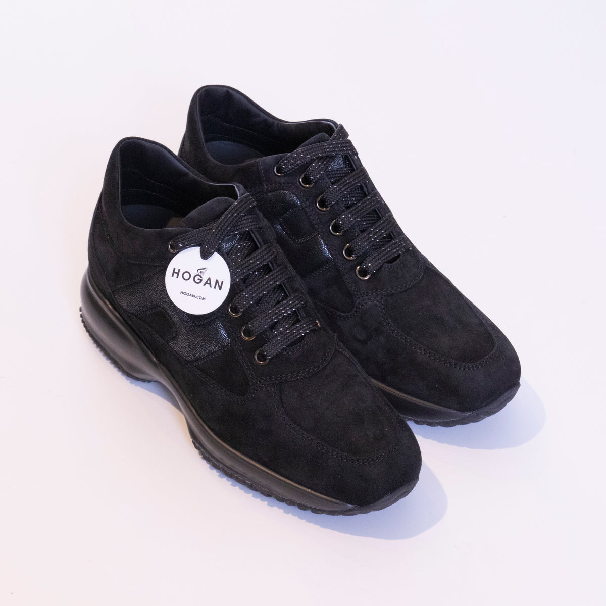 HOGAN INTERACTIVE H SPEZZATA NERA – L'Eliseo Fashion Store