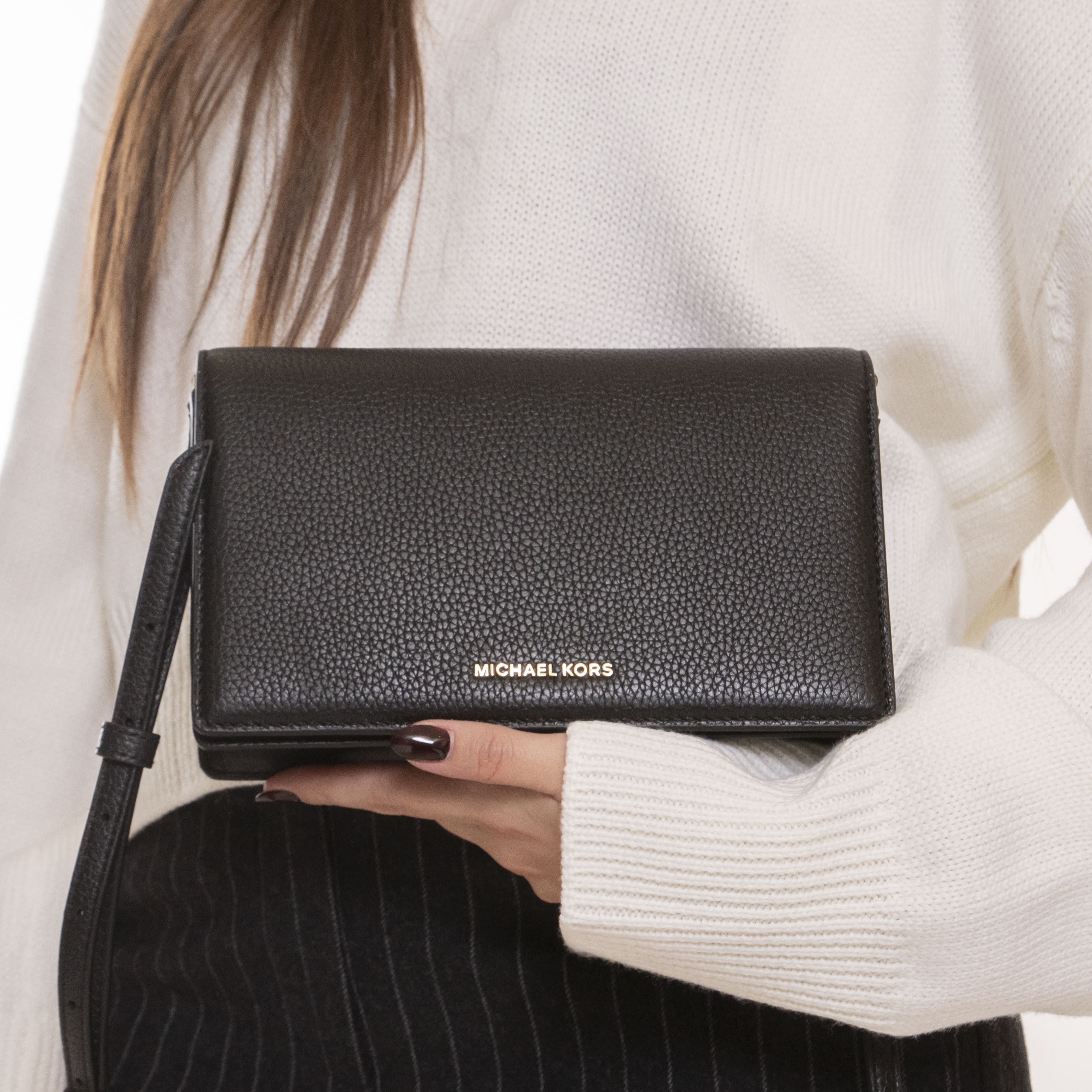 Tracolla Jet Michael Kors Tracolla Argento MICHAEL KORS BORSA